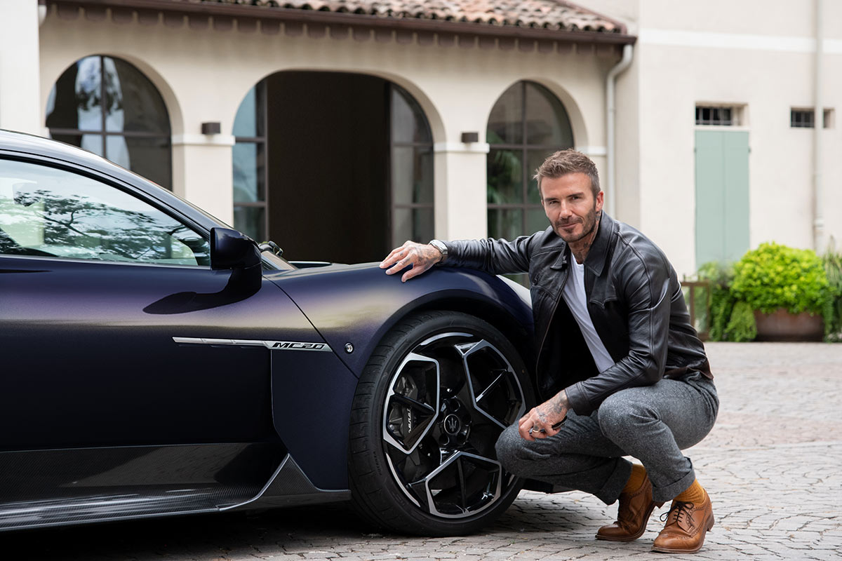Maserati Collaborates with David Beckham