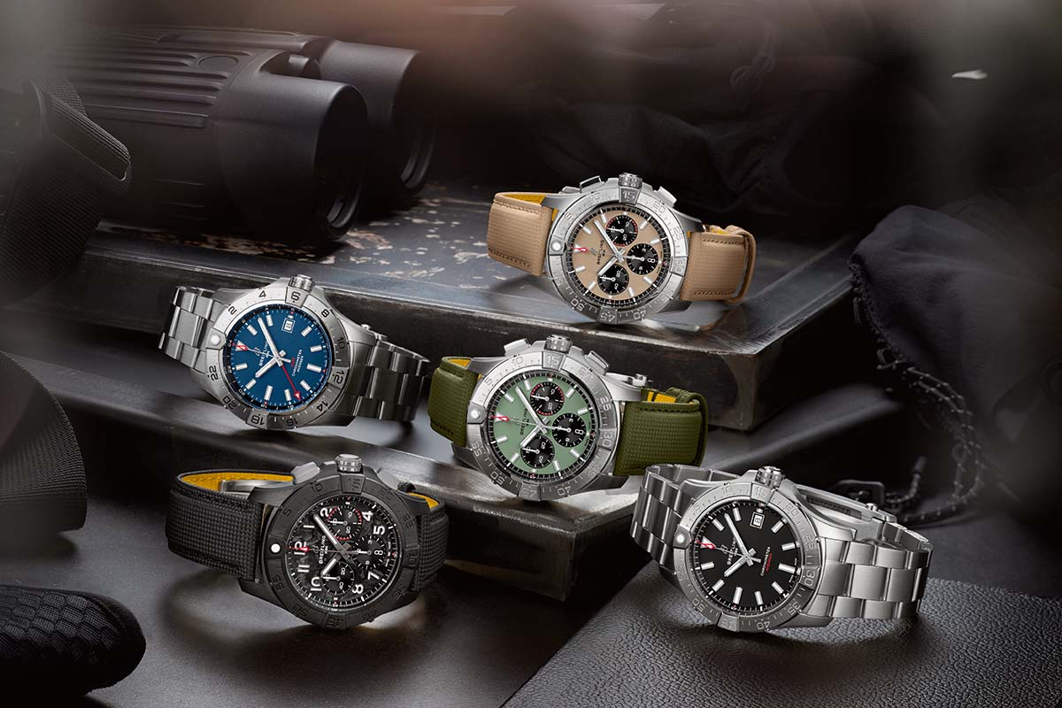 BREITLING'S AVENGER COLLECTION TAKES FLIGHT